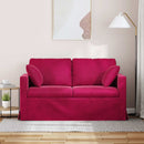Sofa Vinrød 138 x 78 x 80 cm Fløjl