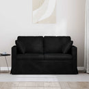 Sofa Sort 138 x 78 x 80 cm Fløjl