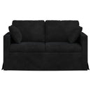Sofa Sort 138 x 78 x 80 cm Fløjl