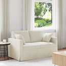 Sofa Creme 138 x 78 x 80 cm Fløjl