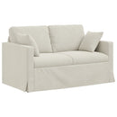 Sofa Creme 138 x 78 x 80 cm Fløjl