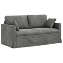 Sofa Mørkegrå 158 x 78 x 80 cm Fløjl