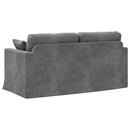 Sofa Mørkegrå 158 x 78 x 80 cm Fløjl