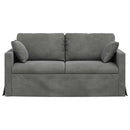Sofa Mørkegrå 158 x 78 x 80 cm Fløjl