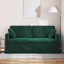 Sofa Mørkegrøn 158 x 78 x 80 cm Fløjl
