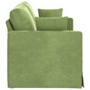 Sofa Lys grøn 158 x 78 x 80 cm Fløjl