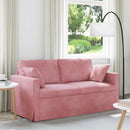 Sofa Lyserød 158 x 78 x 80 cm Fløjl