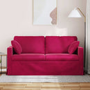 Sofa Vinrød 158 x 78 x 80 cm Fløjl