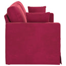 Sofa Vinrød 158 x 78 x 80 cm Fløjl