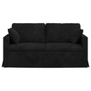 Sofa Sort 158 x 78 x 80 cm Fløjl