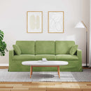 Sofa Lys grøn 198 x 78 x 80 cm Fløjl