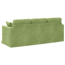 Sofa Lys grøn 198 x 78 x 80 cm Fløjl