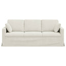 Sofa Creme 198 x 78 x 80 cm Fløjl