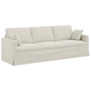 Sofa Creme 228 x 78 x 80 cm Fløjl