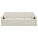Sofa Creme 228 x 78 x 80 cm Fløjl
