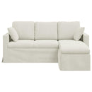 Sofa Creme 178 x 134 x 80 cm Fløjl