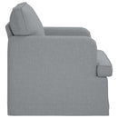 Sofa Lysegrå 84 x 80 x 85 cm Stof