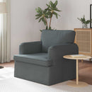 Sofa Mørkegrå 84 x 80 x 85 cm Stof