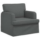 Sofa Mørkegrå 84 x 80 x 85 cm Stof