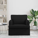 Sofa Sort 84 x 80 x 85 cm Stof