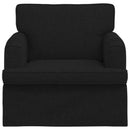 Sofa Sort 84 x 80 x 85 cm Stof