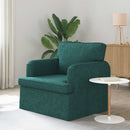 Sofa Mørkegrøn 84 x 80 x 85 cm Stof