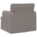 Sofa Gråbrun 84 x 80 x 85 cm Stof