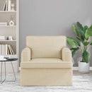 Sofa Creme 84 x 80 x 85 cm Stof