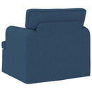 Sofa Blå 84 x 80 x 85 cm Stof
