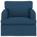 Sofa Blå 84 x 80 x 85 cm Stof