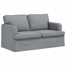 Sofa Lysegrå 144 x 80 x 85 cm Stof