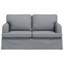 Sofa Lysegrå 144 x 80 x 85 cm Stof