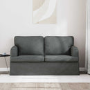 Sofa Mørkegrå 144 x 80 x 85 cm Stof