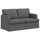 Sofa Mørkegrå 144 x 80 x 85 cm Stof