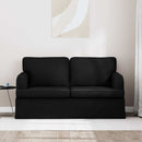 Sofa Sort 144 x 80 x 85 cm Stof