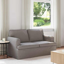 Sofa Gråbrun 144 x 80 x 85 cm Stof