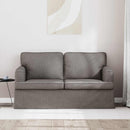 Sofa Gråbrun 144 x 80 x 85 cm Stof