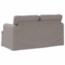 Sofa Gråbrun 144 x 80 x 85 cm Stof