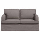 Sofa Gråbrun 144 x 80 x 85 cm Stof