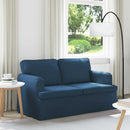Sofa Blå 144 x 80 x 85 cm Stof