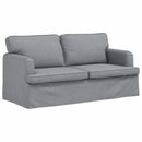 Sofa Lysegrå 162 x 80 x 85 cm Stof
