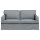 Sofa Lysegrå 162 x 80 x 85 cm Stof