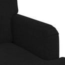 Sofa Sort 162 x 80 x 85 cm Stof