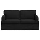 Sofa Sort 162 x 80 x 85 cm Stof