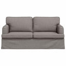 Sofa Gråbrun 162 x 80 x 85 cm Stof