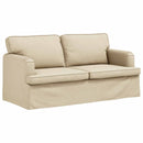 Sofa Creme 162 x 80 x 85 cm Stof