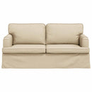 Sofa Creme 162 x 80 x 85 cm Stof