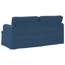 Sofa Blå 162 x 80 x 85 cm Stof