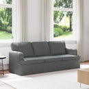 Sofa Mørkegrå 201 x 80 x 85 cm Stof