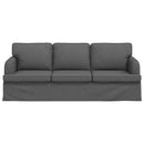 Sofa Mørkegrå 201 x 80 x 85 cm Stof
